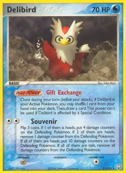 Delibird - Team Rocket Returns