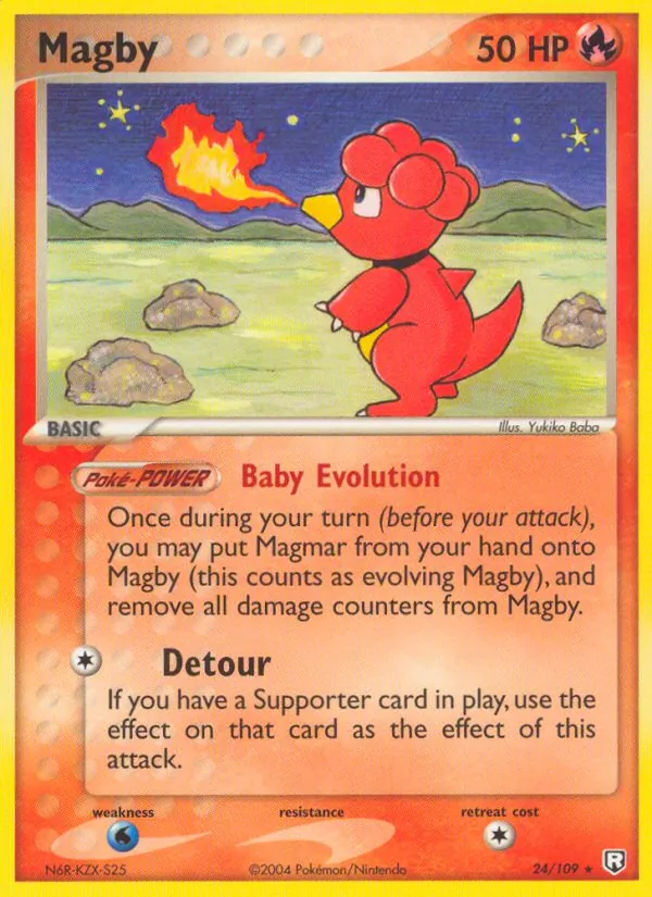 Magby - Team Rocket Returns Pokemon Card