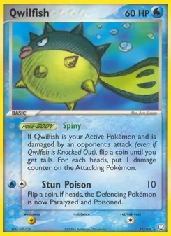 Qwilfish - Team Rocket Returns