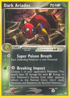 Dark Ariados - Team Rocket Returns