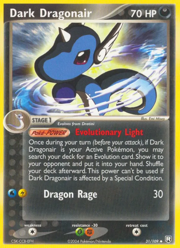 Dark Dragonair - Team Rocket Returns Pokemon Card