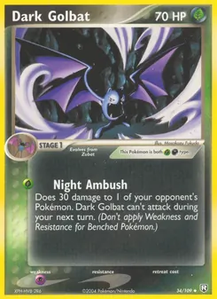 Dark Golbat - Team Rocket Returns