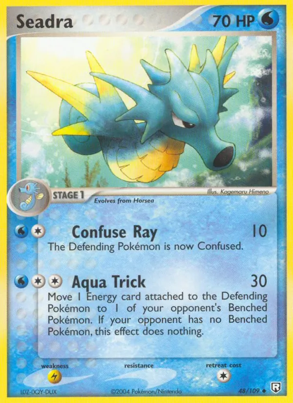 Seadra - Team Rocket Returns Pokemon Card