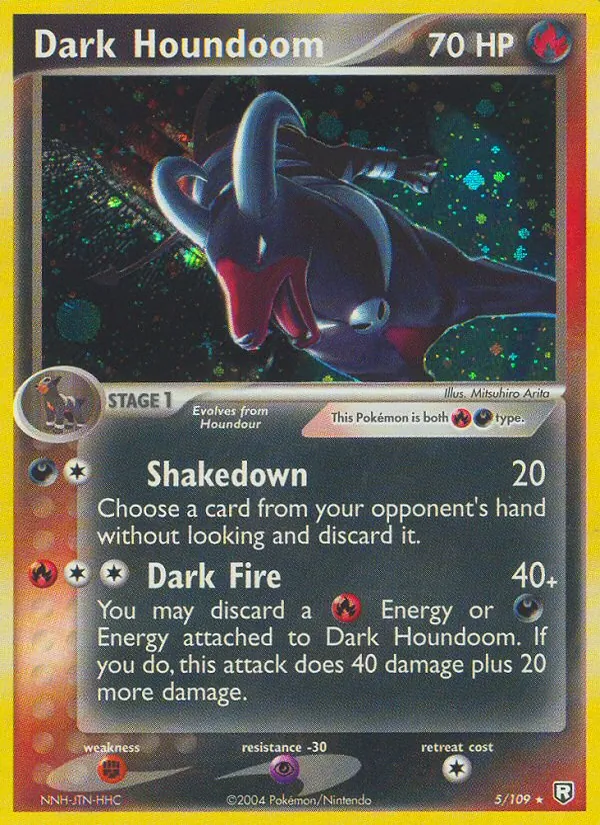 Dark Houndoom - Team Rocket Returns Pokemon Card