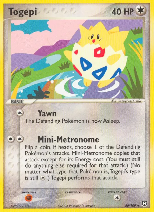 Togepi - Team Rocket Returns Pokemon Card