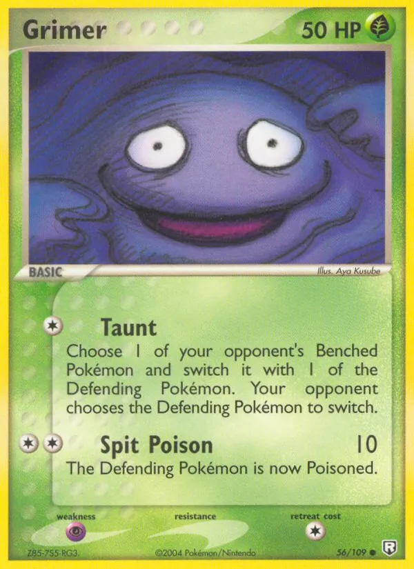 Grimer - Team Rocket Returns Pokemon Card