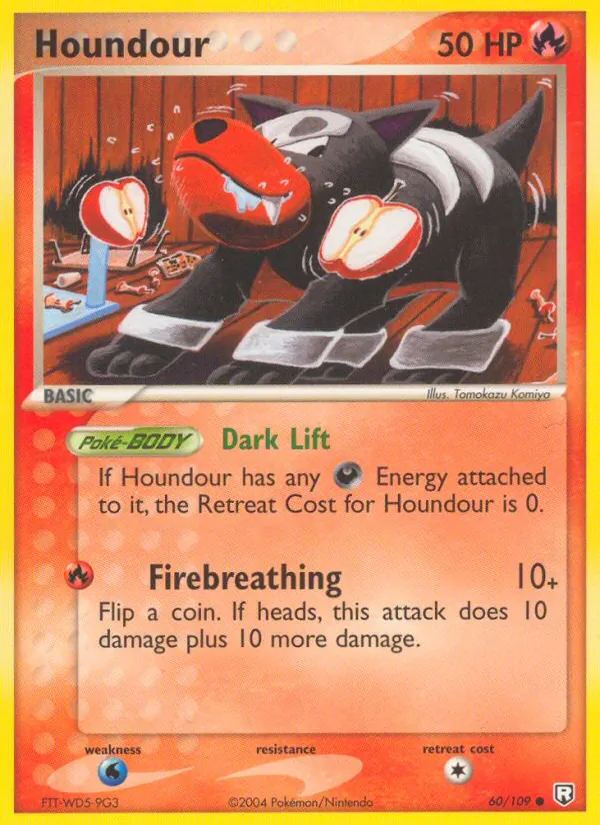 Houndour - Team Rocket Returns Pokemon Card