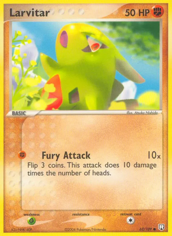 Larvitar - Team Rocket Returns Pokemon Card