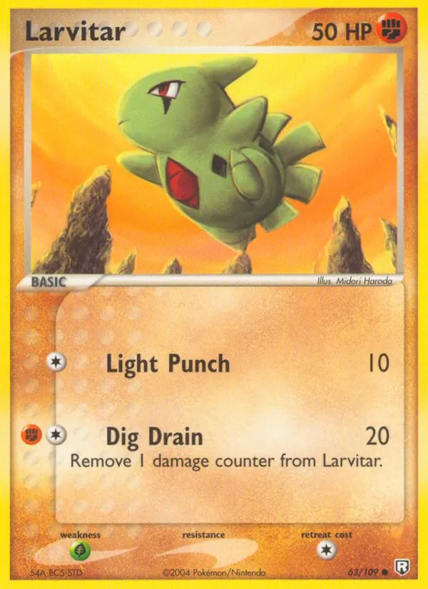 Larvitar - Team Rocket Returns Pokemon Card