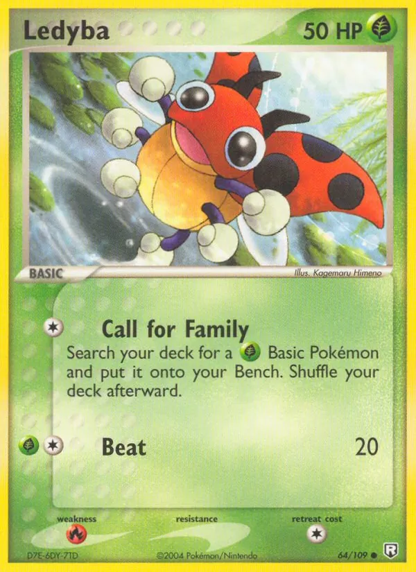 Ledyba - Team Rocket Returns Pokemon Card