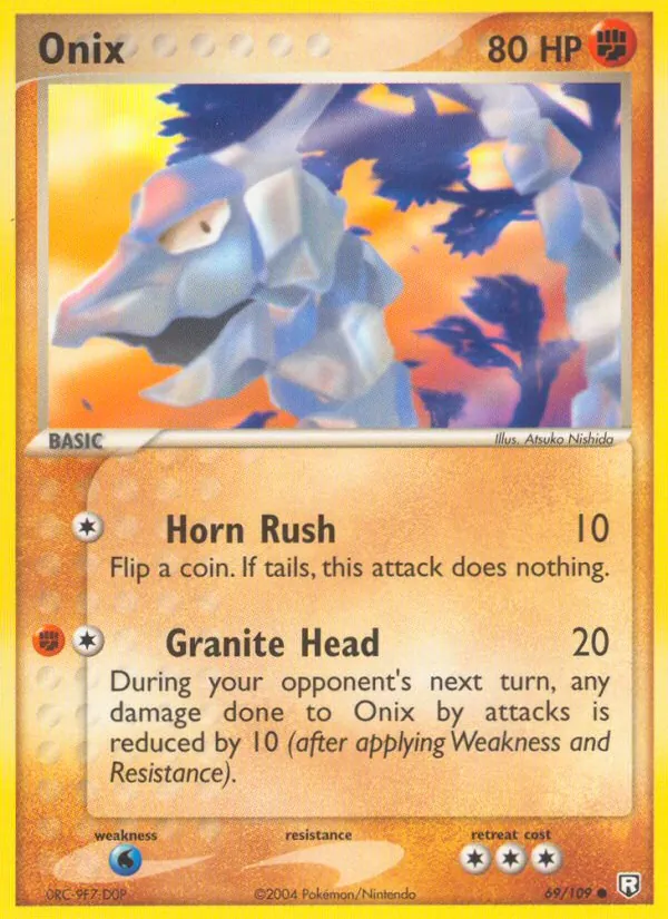 Onix - Team Rocket Returns Pokemon Card