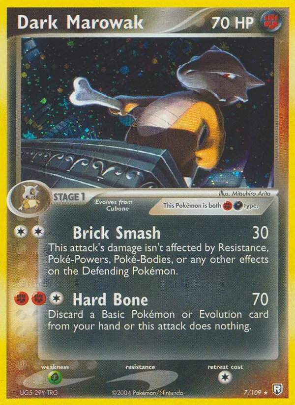 Dark Marowak - Team Rocket Returns Pokemon Card