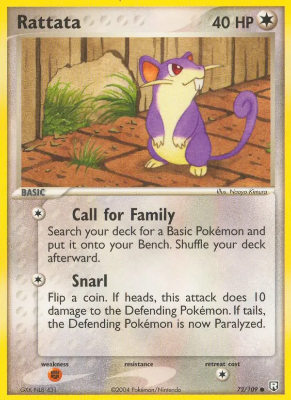 Rattata - Team Rocket Returns Pokemon Card