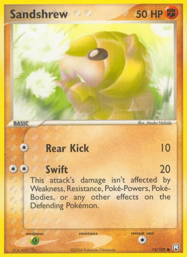 Sandshrew - Team Rocket Returns Pokemon Card