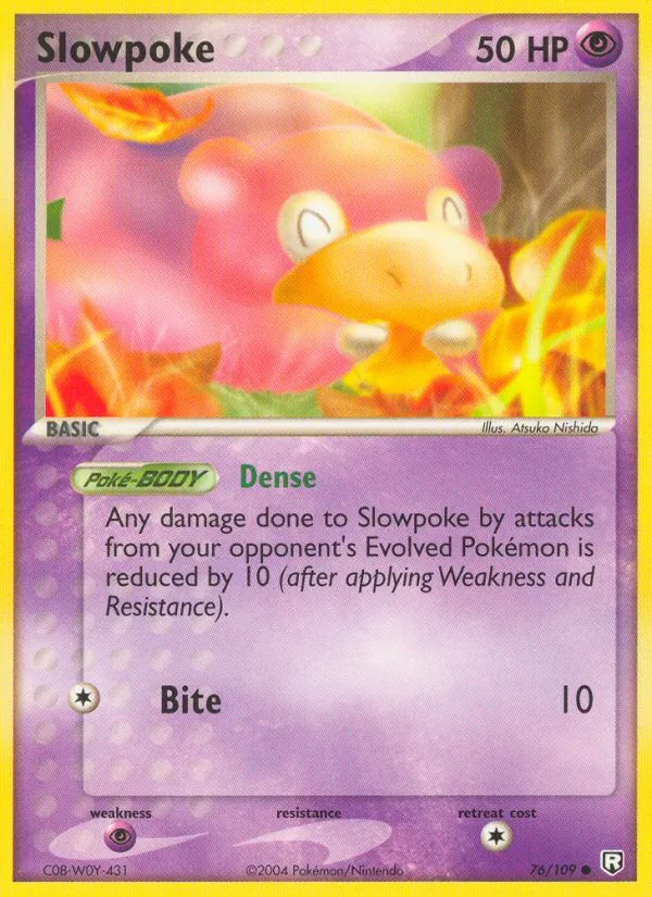 Slowpoke - Team Rocket Returns Pokemon Card