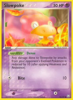 Slowpoke - Team Rocket Returns