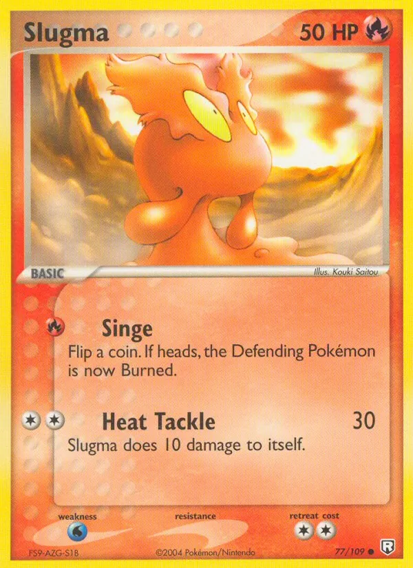 Slugma - Team Rocket Returns Pokemon Card