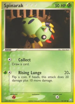 Spinarak - Team Rocket Returns