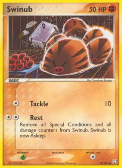 Swinub - Team Rocket Returns