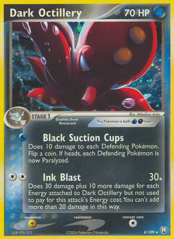 Dark Octillery - Team Rocket Returns Pokemon Card
