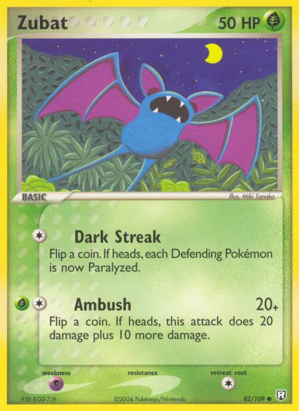 Zubat - Team Rocket Returns Pokemon Card