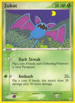 Zubat - Team Rocket Returns