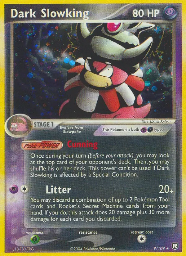 Dark Slowking - Team Rocket Returns Pokemon Card