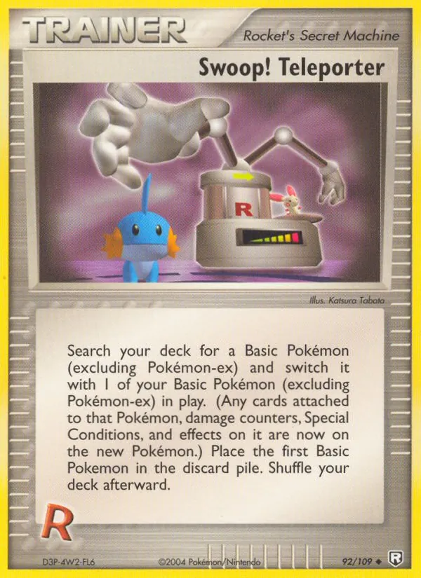 Swoop! Teleporter - Team Rocket Returns Pokemon Card