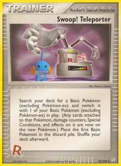 Swoop! Teleporter - Team Rocket Returns