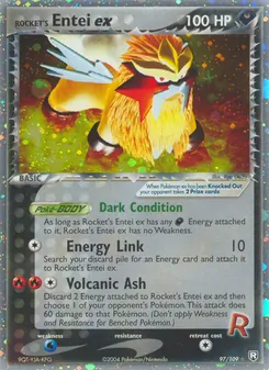 Rocket's Entei ex - Team Rocket Returns
