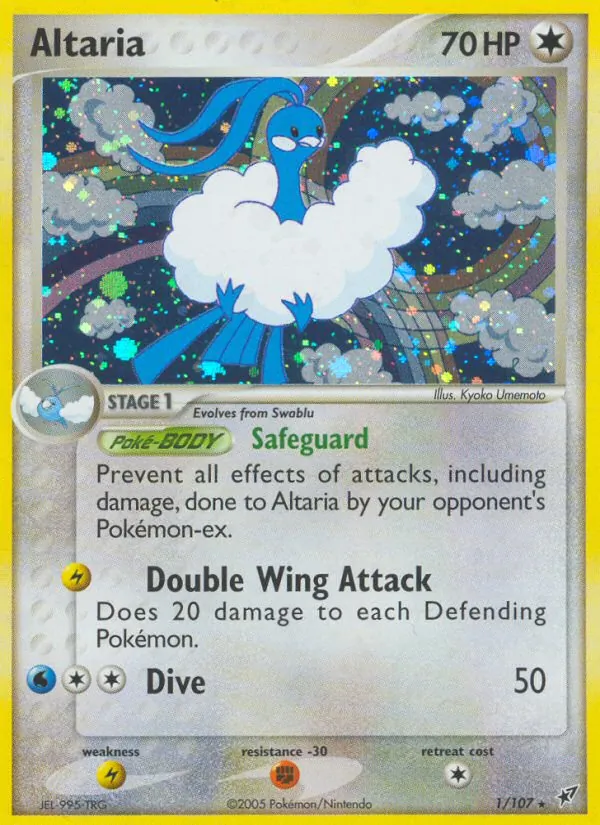 Altaria - Deoxys Pokemon Card