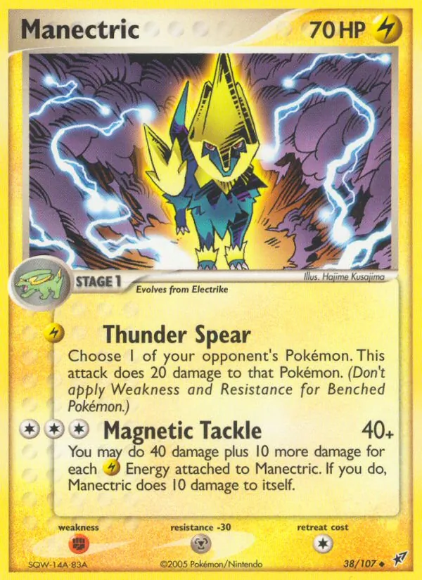 Manectric - Deoxys Pokemon Card