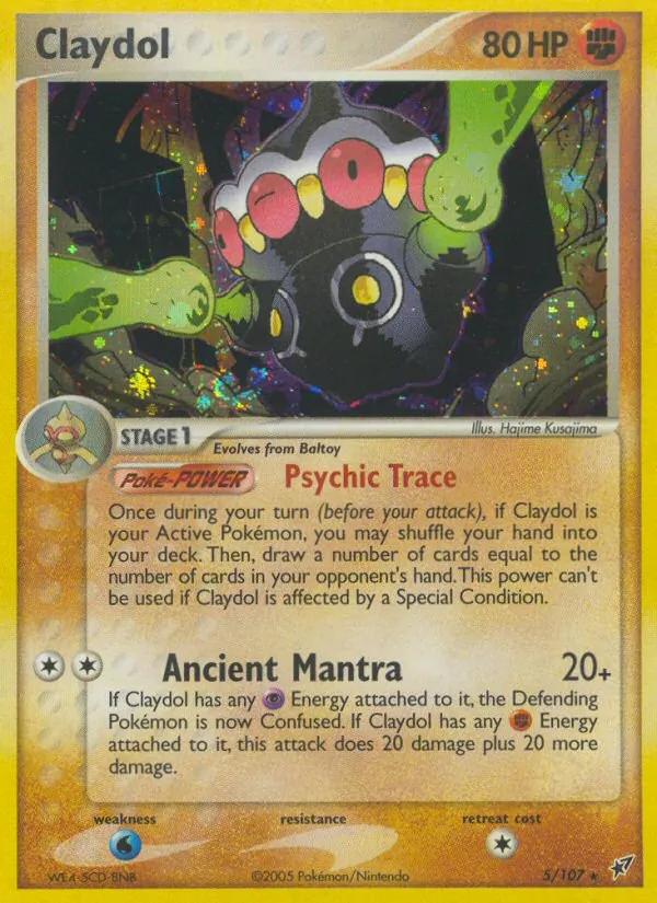 Claydol - Deoxys Pokemon Card