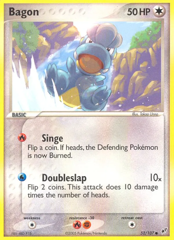 Bagon - Deoxys Pokemon Card