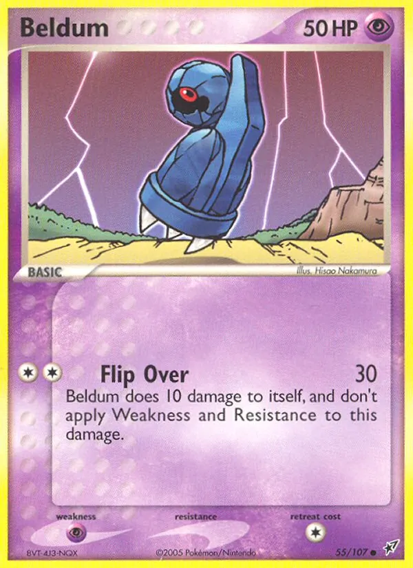 Beldum - Deoxys Pokemon Card