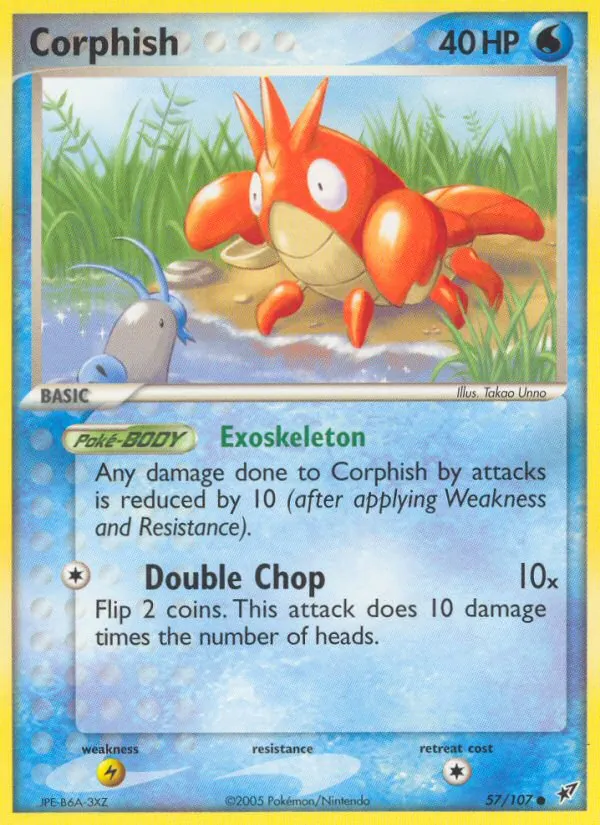 Corphish - Deoxys Pokemon Card