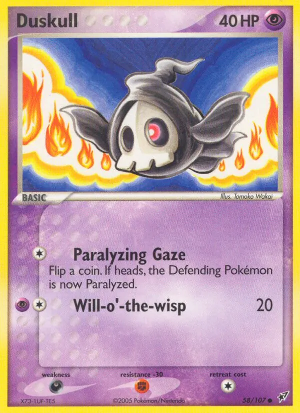 Duskull - Deoxys Pokemon Card