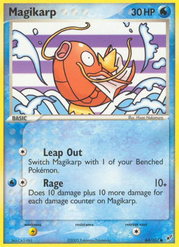 Magikarp - Deoxys Pokemon Card