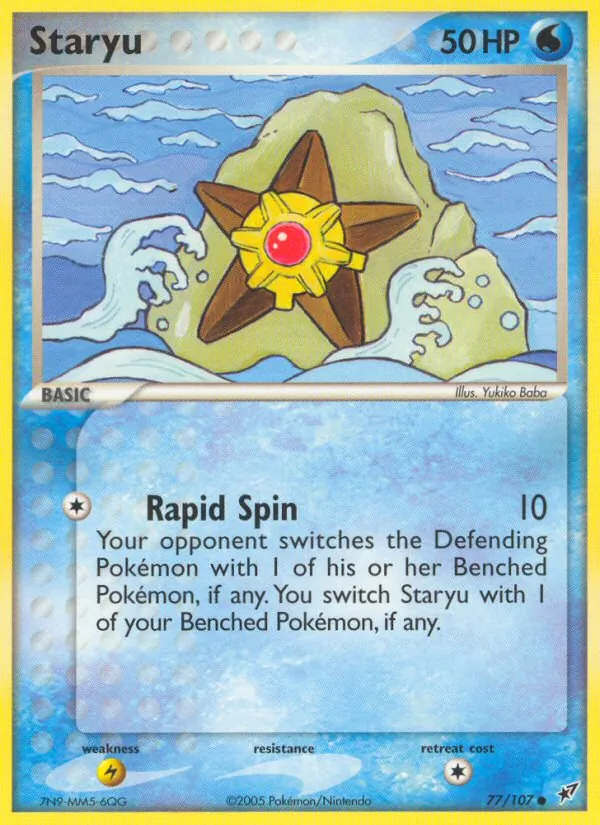 Staryu - Deoxys Pokemon Card