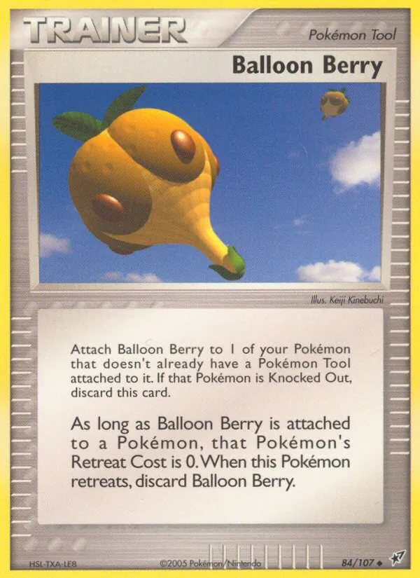 Balloon Berry - Deoxys Pokemon Card