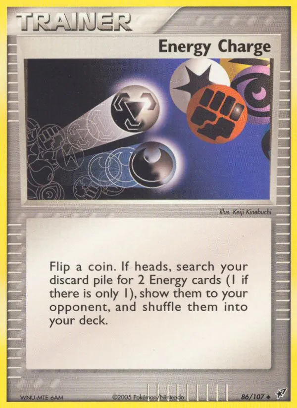 Energy Charge - Deoxys Pokemon Card