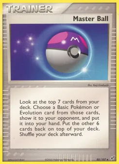 Master Ball - Deoxys