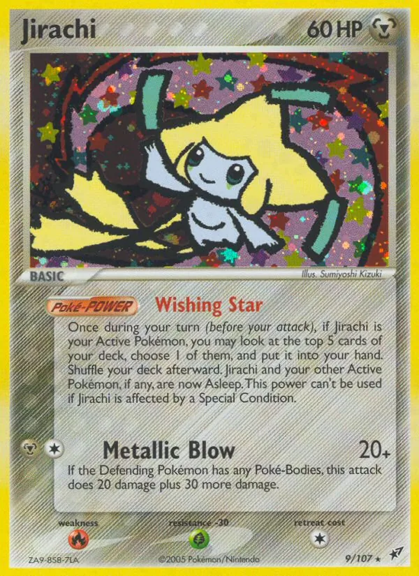 Jirachi - Deoxys Pokemon Card