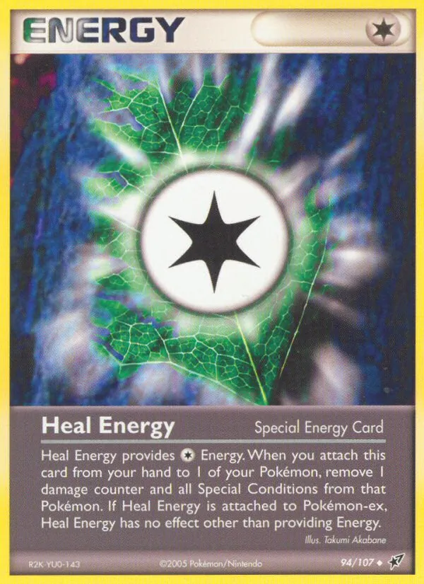 Heal Energy - Deoxys Pokemon Card
