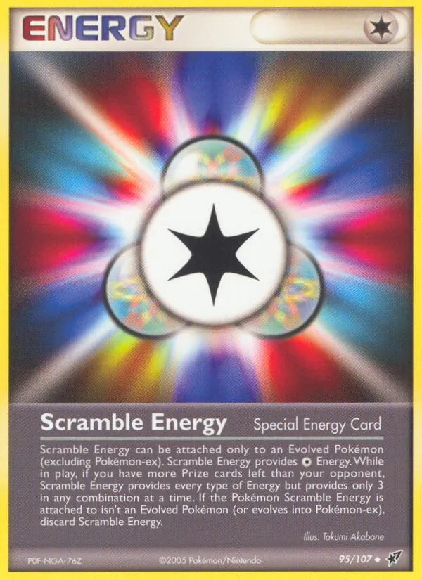 Scramble Energy - Deoxys Pokemon Card