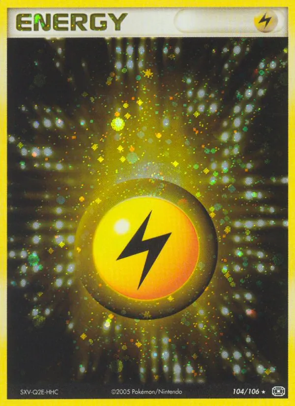 Lightning Energy - Emerald Pokemon Card