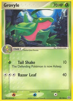 Grovyle - Emerald