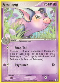 Grumpig - Emerald