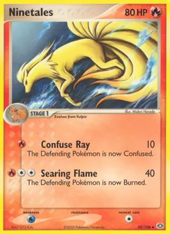 Ninetales - Emerald