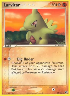 Larvitar - Emerald